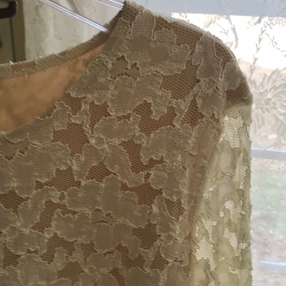 Coldwater Creek NWOT. lined ivory blouse XXL - Picture 5 of 5